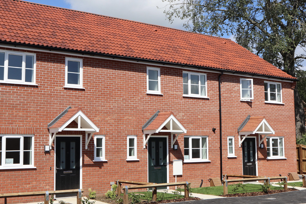 Double Pantile Concrete finished in Rustic