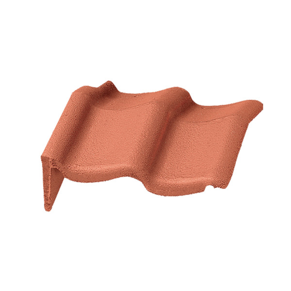 External Mansard Tile - Left Hand Cloaked Verge